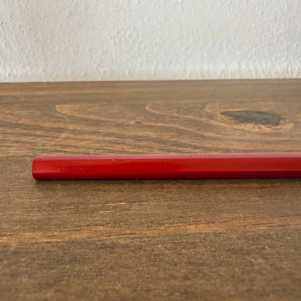 Discontinued Red Correcting Pencil Paper Mate American‎ Checking USA Vintage NOS
